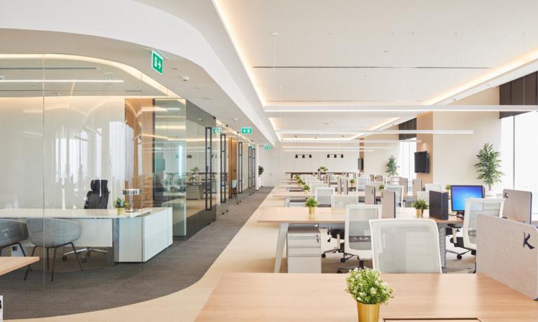 投資管理辦公室裝修設(shè)計【860平方米】